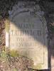 Grave of Maria Ludwich, died 1907